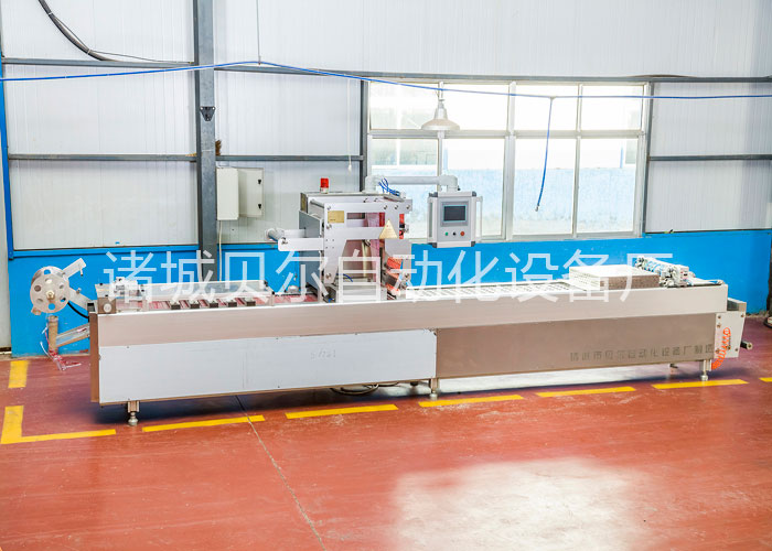 真空包裝牛肉干拉伸膜包裝機